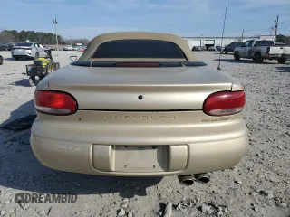 1999 Chrysler Sebring JXi with VIN 3C3EL55HXXT534844, listed as a Copart auction lot 46443745 with 108,563 mi miles and Salvage Title. Bid and sale history available at DreamBid. Image 6.