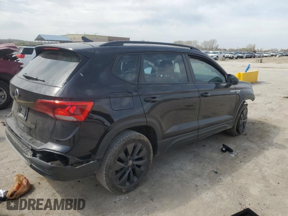 2023 Volkswagen Taos S с VIN 3VVCX7B20PM374049, выставлен на аукционе Copart как лот 52433635 с пробегом 35 724 миль миль и Списание • Salvage title. История ставок и продаж доступна на DreamBid. Изображение 3.
