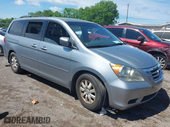 2010 Honda Odyssey EX-L with VIN 5FNRL3H62AB103044, listed as a IAAI auction lot 42199282 with 220,801 mi miles and . Bid and sale history available at DreamBid. Image 1.