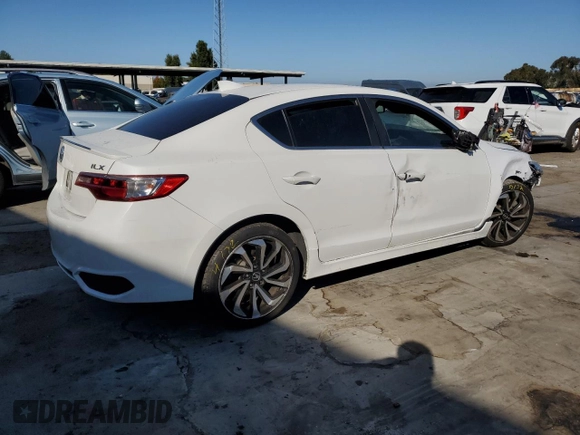 2018 Acura ILX Premium z VIN 19UDE2F84JA005193, wystawiony jako Copart lot #69123884 z przebiegiem Nie podano mil oraz Szkoda całkowita • Salvage title. Historia ofert i sprzedaży dostępna na DreamBid. Obrazek 3.