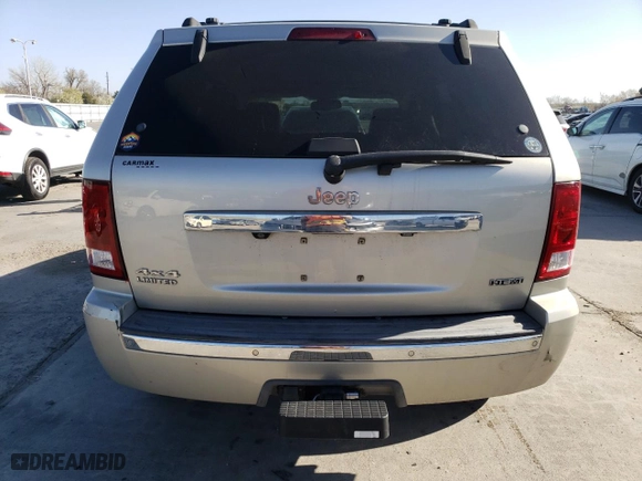 2010 Jeep Grand Cherokee Limited with VIN 1J4RR5GT3AC135686, listed as a Copart auction lot 52961465 with 136,034 mi miles and Salvage Title. Bid and sale history available at carsss.com. Image 6.