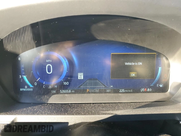 2020 Ford Explorer ST with VIN 1FM5K8GCXLGB29448, listed as a Copart auction lot 42648855 with 52,633 mi miles and Salvage Title. Bid and sale history available at DreamBid. Image 9.