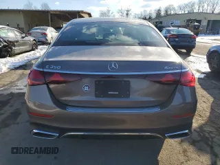 2025 Mercedes-Benz E 350 with VIN W1KLF4HBXSA092469, listed as a Copart auction lot 42213965 with Not Provided miles and Salvage Title. Bid and sale history available at DreamBid. Image 6.