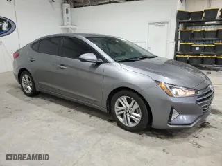 2020 Hyundai Elantra SEL with VIN 5NPD84LF6LH536346, listed as a Copart auction lot 51957765 with 63,321 mi miles and Salvage Title. Bid and sale history available at carsss.com. Image 4.