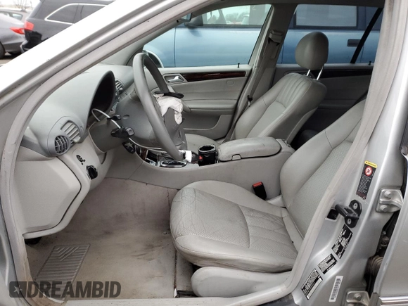 2005 Mercedes-Benz C 240 with VIN WDBRH81J55F654419, listed as a Copart auction lot 87032754 with Not provided miles and Salvage title. Bid and sale history available at DreamBid. Image 7.