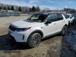 2020 Land Rover Discovery Sport S with VIN SALCJ2FX2LH845411, listed as a Copart auction lot 48318575 with 73,581 mi miles and Salvage Title. Bid and sale history available at carsss.com. Image 1.