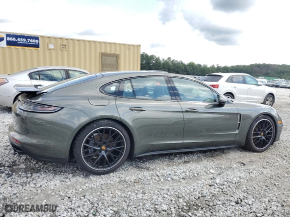 2023 Porsche Panamera with VIN WP0AJ2A72PL102613, listed as a Copart auction lot 63850554 with 11,833 mi miles and Salvage Title. Bid and sale history available at carsss.com. Image 3.