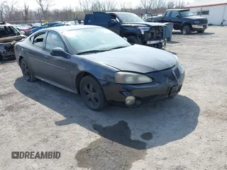 2008 Pontiac Grand Prix z VIN 2G2WP552281113384, wystawiony jako IAAI lot #41989008 z przebiegiem 242 354 mil mil oraz . Historia ofert i sprzedaży dostępna na DreamBid. Obrazek 1.
