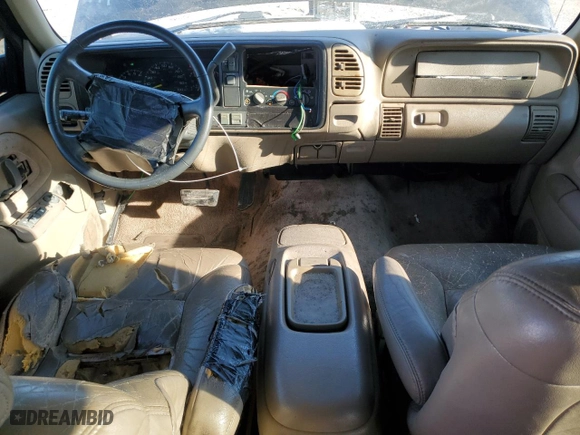 1997 Chevrolet Tahoe with VIN 1GNEK13R7VJ337340, listed as a Copart auction lot 88989435 with 208,313 mi miles and Salvage Title. Bid and sale history available at carsss.com. Image 8.