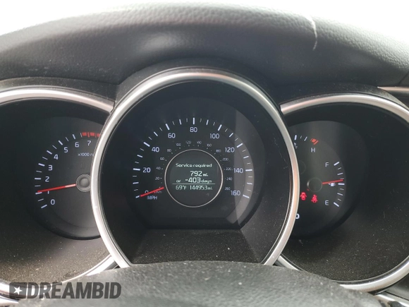 2015 Kia Optima EX with VIN 5XXGN4A70FG400845, listed as a Copart auction lot 54606275 with 144,953 mi miles and Clean Title. Bid and sale history available at carsss.com. Image 9.
