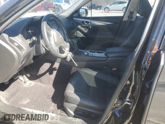 2021 Infiniti Q50 Luxe z VIN JN1EV7BR4MM752541, wystawiony jako Copart lot #47064425 z przebiegiem 64 130 mil mil oraz Szkoda całkowita • Salvage title. Historia ofert i sprzedaży dostępna na DreamBid. Obrazek 7.