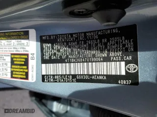 2007 Toyota Avalon XL with VIN 4T1BK36B47U199064, listed as a Copart auction lot 45662235 with 212,646 mi miles and Salvage Title. Bid and sale history available at carsss.com. Image 14.