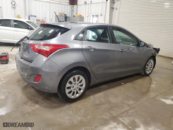2016 Hyundai Elantra GT with VIN KMHD35LH6GU291707, listed as a Copart auction lot 50984425 with 0 mi miles and Non Repairable. Bid and sale history available at carsss.com. Image 3.