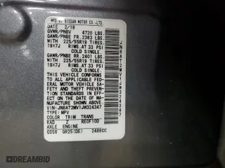 2018 Nissan Rogue S with VIN JN8AT2MV1JW324347, listed as a Copart auction lot 44183505 with 96,767 mi miles and Salvage Title. Bid and sale history available at carsss.com. Image 15.