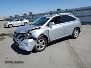 2015 Lexus RX 350 with VIN JTJZK1BA7F2422161, listed as a Copart auction lot 61458885 with 54,512 mi miles and Salvage title. Bid and sale history available at DreamBid. Image 1.
