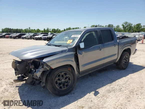 2024 Nissan Frontier SV z VIN 1N6ED1EJ9RN652436, wystawiony jako Copart lot #52405525 z przebiegiem Nie podano mil oraz Szkoda całkowita • Salvage title. Historia ofert i sprzedaży dostępna na DreamBid. Obrazek 1.