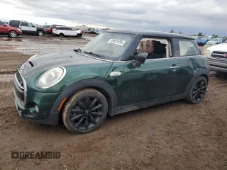 2015 MINI Hardtop S with VIN WMWXP7C59F2A60088, listed as a Copart auction lot 58935285 with 183,967 mi miles and Salvage title. Bid and sale history available at DreamBid. Image 1.
