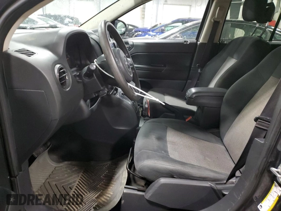 2014 Jeep Compass Sport with VIN 1C4NJDBB3ED793061, listed as a Copart auction lot 45112075 with 146,113 mi miles and Salvage Title. Bid and sale history available at carsss.com. Image 7.