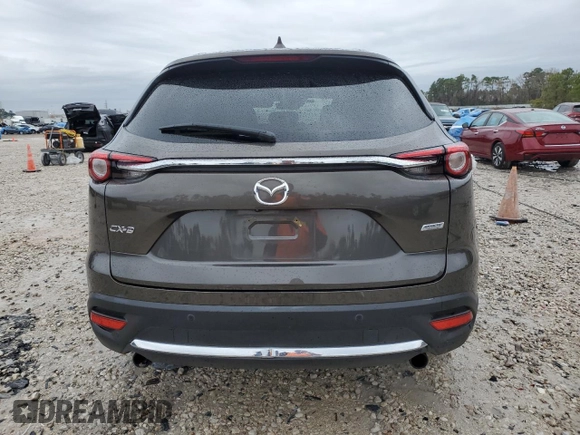 2019 Mazda CX-9 Grand Touring with VIN JM3TCADY5K0312495, listed as a Copart auction lot 88763505 with 62,948 mi miles and Clean Title. Bid and sale history available at carsss.com. Image 6.