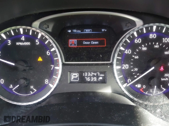 2013 Infiniti JX35 with VIN 5N1AL0MM0DC324641, listed as a IAAI auction lot 41309512 with 133,247 mi miles. Bid and sale history available at carsss.com. Image 15.