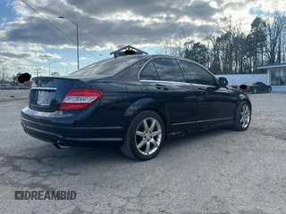 2008 Mercedes-Benz C 350 Sport with VIN WDDGF56X38F138693, listed as a Copart auction lot 53344655 with 187,318 mi miles and Clean Title. Bid and sale history available at DreamBid. Image 4.