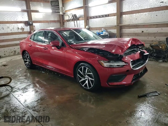 2019 Volvo S60 Momentum with VIN 7JR102FK8KG011901, listed as a Copart auction lot 44743595 with 65,359 mi miles and Salvage Title. Bid and sale history available at carsss.com. Image 13.