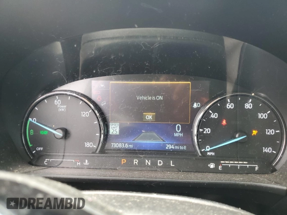 2021 Ford Escape SE Hybrid with VIN 1FMCU9BZ1MUB21115, listed as a Copart auction lot 60220795 with 73,083 mi miles and Salvage title. Bid and sale history available at DreamBid. Image 9.