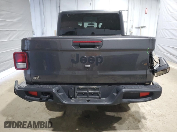 2020 Jeep Gladiator Sport S with VIN 1C6HJTAG3LL161496, listed as a Copart auction lot 48807525 with 88,429 mi miles and Salvage title. Bid and sale history available at DreamBid. Image 6.