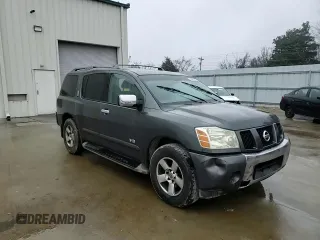 2007 Nissan Armada SE z VIN 5N1AA08A97N723532, wystawiony jako Copart lot #45090625 z przebiegiem 200 281 mil mil oraz Szkoda całkowita • Salvage title. Historia ofert i sprzedaży dostępna na DreamBid. Obrazek 10.