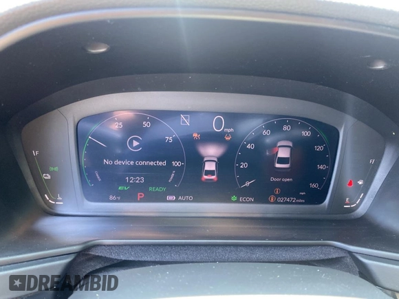2023 Honda Accord Sport-L with VIN 1HGCY2F71PA067959, listed as a Copart auction lot 60369075 with 27,472 mi miles and Clean title. Bid and sale history available at DreamBid. Image 8.