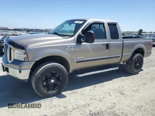 2007 Ford F-250 XL with VIN 1FTSX21P97EA24550, listed as a Copart auction lot 53909585 with 124,524 mi miles and Clean Title. Bid and sale history available at DreamBid. Image 1.