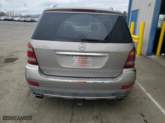 2008 Mercedes-Benz GL-Class 5.5L with VIN 4JGBF86E38A343301, listed as a Copart auction lot 47605005 with 147,223 mi miles and Salvage Title. Bid and sale history available at carsss.com. Image 6.
