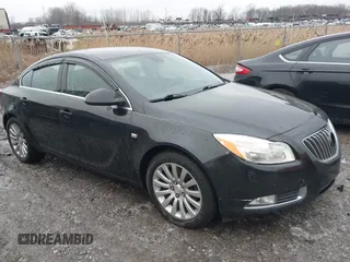 2011 Buick Regal CXL Turbo TO1 with VIN W04GV5EV0B1096141, listed as a IAAI auction lot 41511269 with 143,623 mi miles. Bid and sale history available at carsss.com. Image 1.