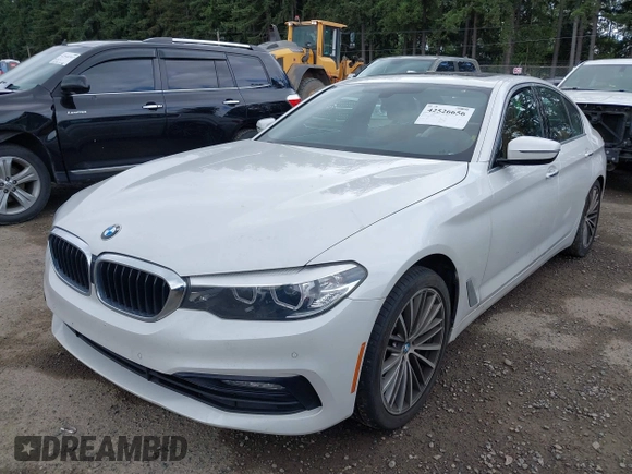2018 BMW 5 Series 530i xDrive with VIN WBAJA7C5XJWA72470, listed as a IAAI auction lot 42526656 with 66,979 mi miles and . Bid and sale history available at DreamBid. Image 2.