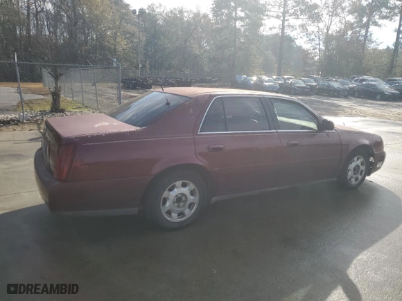 2000 Cadillac DeVille with VIN 1G6KD54Y9YU257823, listed as a Copart auction lot 83865874 with NaN miles and Salvage Title. Bid and sale history available at carsss.com. Image 3.