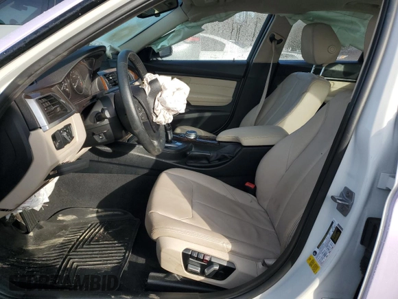 2018 BMW 3 Series 320i with VIN WBA8A9C55JAH12818, listed as a Copart auction lot 52110515 with 72,522 mi miles and Salvage title. Bid and sale history available at DreamBid. Image 7.