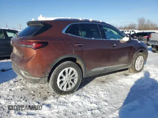 2021 Buick Envision Preferred with VIN LRBFZMR49MD166401, listed as a Copart auction lot 84503504 with 61,910 mi miles and Non Repairable. Bid and sale history available at carsss.com. Image 3.