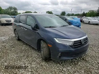 2022 Honda Odyssey EX-L z VIN 5FNRL6H75NB034219, wystawiony jako Copart lot #58112845 z przebiegiem 48 530 mil mil oraz Szkoda całkowita • Salvage title. Historia ofert i sprzedaży dostępna na DreamBid. Obrazek 14.