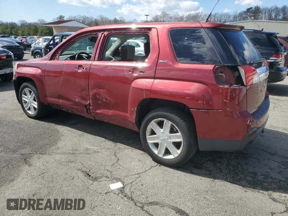 2012 GMC Terrain SLT-1 with VIN 2GKFLVE55C6299648, listed as a Copart auction lot 50421625 with 113,547 mi miles and Non Repairable. Bid and sale history available at DreamBid. Image 2.