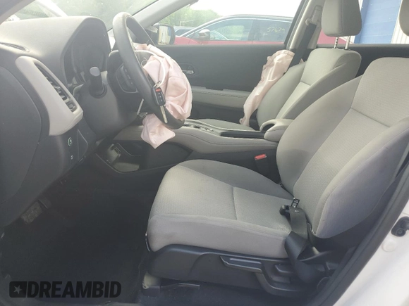 2021 Honda HR-V LX with VIN 3CZRU6H30MM718531, listed as a Copart auction lot 57288955 with 21,556 mi miles and Salvage title. Bid and sale history available at DreamBid. Image 7.