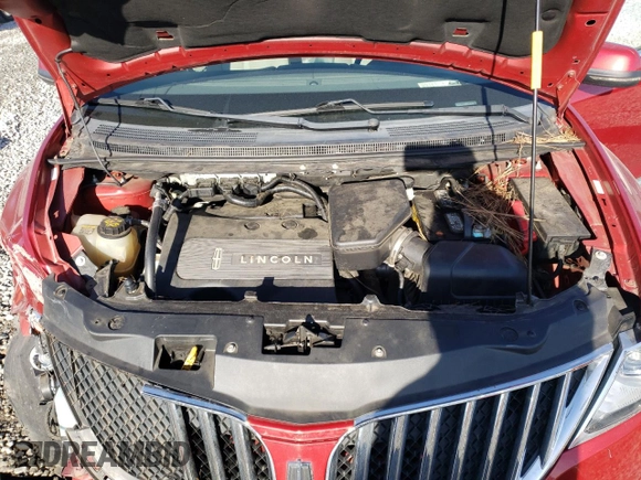2012 Lincoln MKX with VIN 2LMDJ6JK3CBL05299, listed as a Copart auction lot 49657815 with 107,146 mi miles and Salvage Title. Bid and sale history available at carsss.com. Image 12.