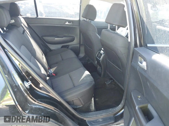 2019 Kia Sportage LX with VIN KNDPM3AC4K7534271, listed as a IAAI auction lot 41696261 with 71,386 mi miles. Bid and sale history available at carsss.com. Image 8.