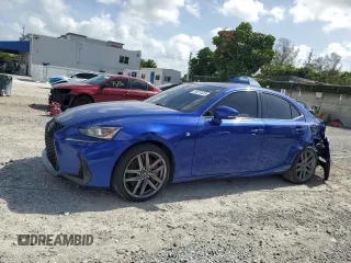 2018 Lexus IS 300 with VIN JTHBA1D23J5080419, listed as a Copart auction lot 64610525 with 106,934 mi miles and Salvage title. Bid and sale history available at DreamBid. Image 1.