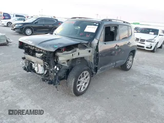 2021 Jeep Renegade Latitude with VIN ZACNJDBB0MPN13884, listed as a IAAI auction lot 40957052 with 52,023 mi miles. Bid and sale history available at carsss.com. Image 18.