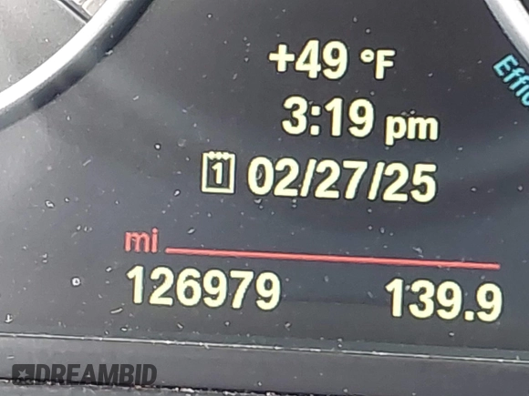 2014 BMW 5 Series 535i xDrive with VIN WBA5B3C52ED537121, listed as a IAAI auction lot 41678763 with 126,979 mi miles and . Bid and sale history available at carsss.com. Image 15.