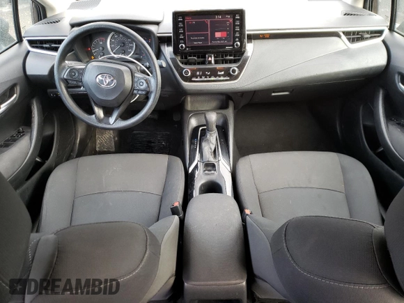 2021 Toyota Corolla LE with VIN 5YFEPMAE4MP203746, listed as a Copart auction lot 45423395 with 87,624 mi miles and Salvage Title. Bid and sale history available at DreamBid. Image 8.