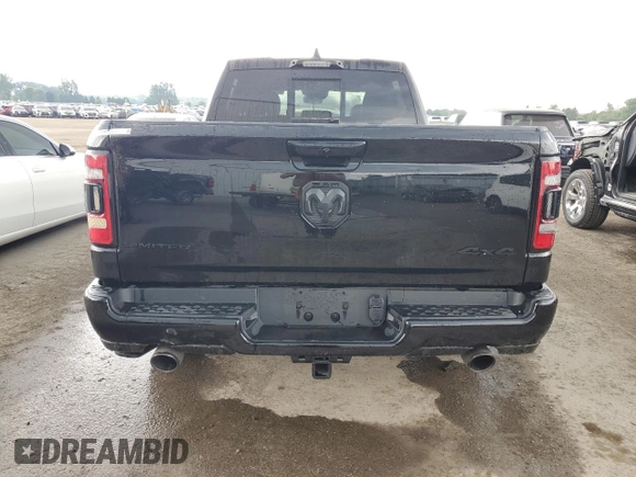 2022 Ram 1500 with VIN 1C6SRFPM7NN357123, listed as a Copart auction lot 65585464 with Not provided miles and Non repairable. Bid and sale history available at DreamBid. Image 6.