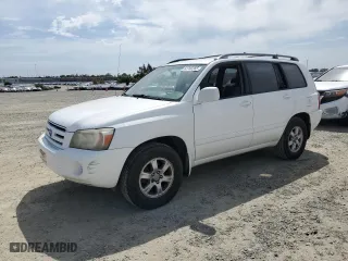 2005 Toyota Highlander with VIN JTEGP21A750070319, listed as a Copart auction lot 52782265 with 231,343 mi miles and Salvage Title. Bid and sale history available at carsss.com. Image 1.