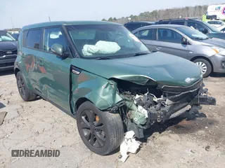 2014 Kia Soul + with VIN KNDJP3A54E7005227, listed as a IAAI auction lot 41667532 with 122,368 mi miles and . Bid and sale history available at DreamBid. Image 1.