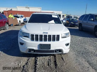 2014 Jeep Grand Cherokee Overland with VIN 1C4RJFCG9EC587322, listed as a IAAI auction lot 41632299 with 161,779 mi miles. Bid and sale history available at carsss.com. Image 12.